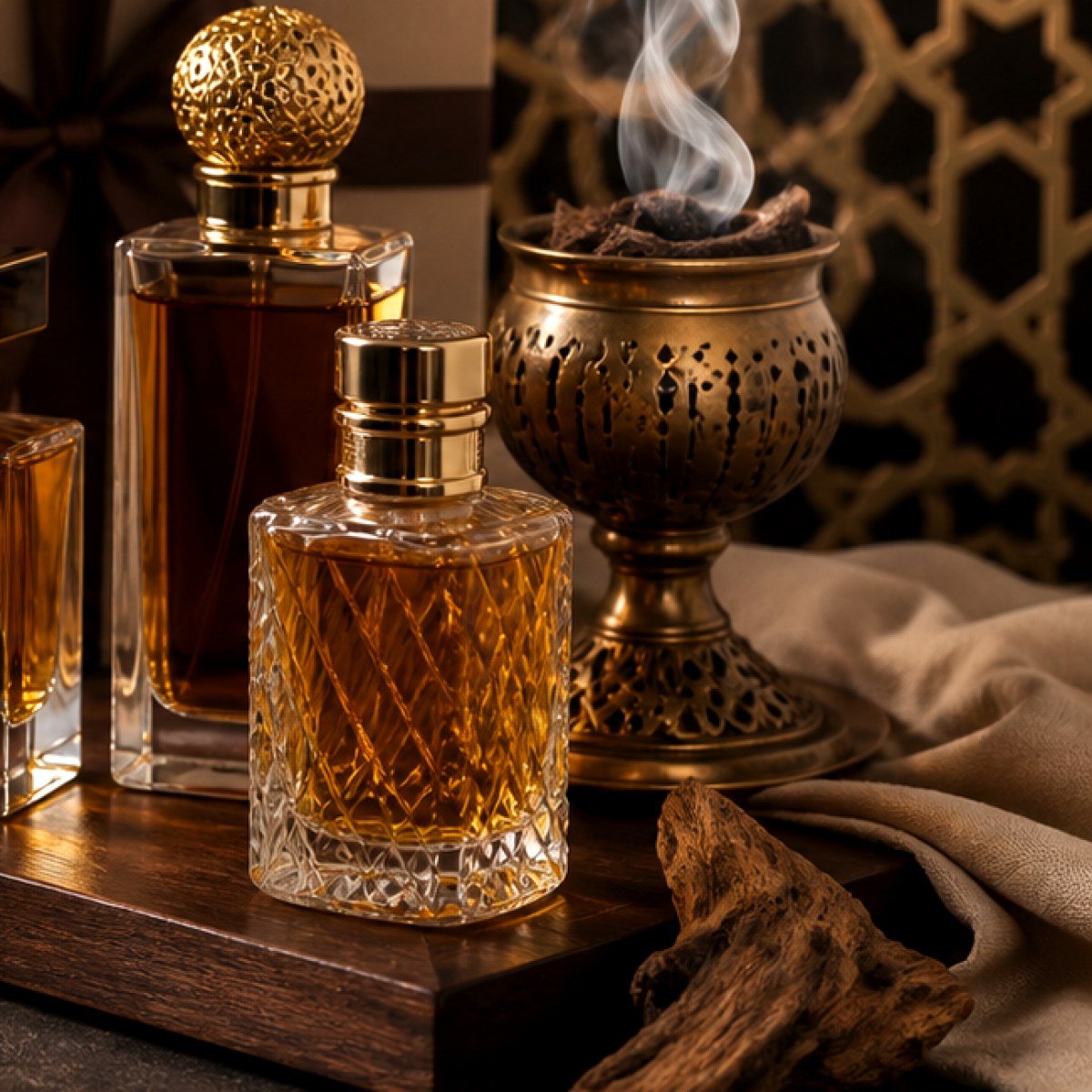 عطر حرير أبيض